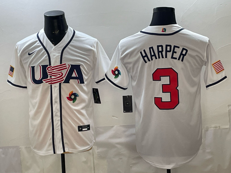 Men 2026 World cup white MLB Nike jersey 0089